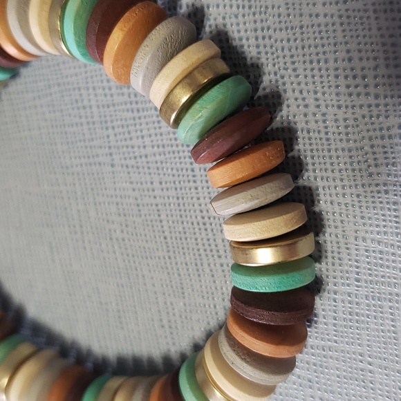 New Lightweight Stretch Turquoise and Earth Tone Colors Bracelets - Picture 3 of 7